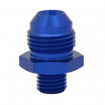 Niple Adaptador M12*1.5 Métrico para 8AN - Azul