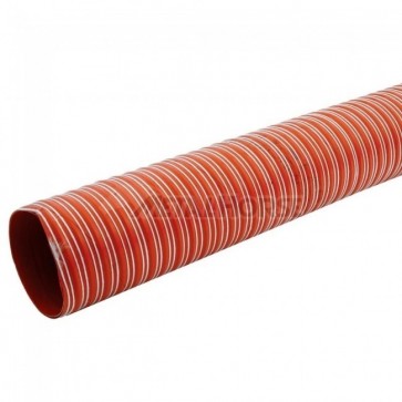 Duto de Ar (Brake Duct) 1-1/2" polegadas (38mm) x 4 Metros - Vermelho