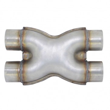 Tubo X-pipe de 2-1/2" - Inox