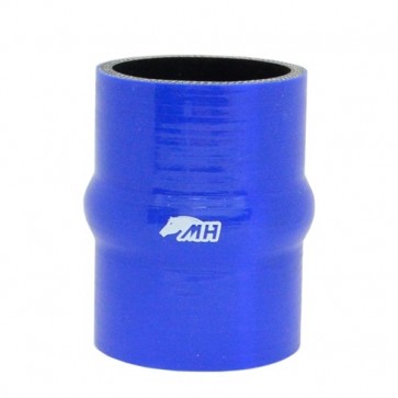 Mangote em Silicone Reto com Hump 2-1/2" polegadas (63mm) x 100mm - Azul