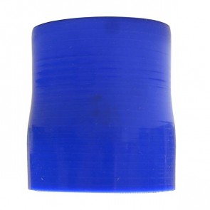Mangote Azul em Silicone Redutor Reto 2,5" (63mm) para 2,25" (57mm) * 76mm - Epman