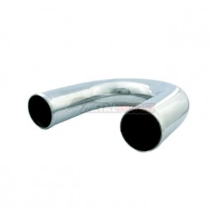 Tubo em Aluminio Curva 180º graus 3" polegada x 600mm