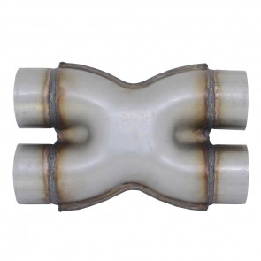 Tubo X-pipe de 3" - Inox