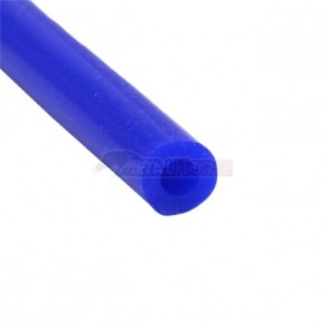 Mangueira de Vácuo em Silicone D.I. 4mm x 1 Metro - Azul
